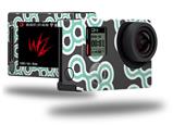 Locknodes 02 Seafoam Green - Decal Style Skin fits GoPro Hero 4 Silver Camera (GOPRO SOLD SEPARATELY)