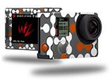 Locknodes 04 Burnt Orange - Decal Style Skin fits GoPro Hero 4 Silver Camera (GOPRO SOLD SEPARATELY)