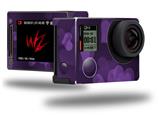 Bokeh Hearts Purple - Decal Style Skin fits GoPro Hero 4 Silver Camera (GOPRO SOLD SEPARATELY)