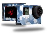 Bokeh Squared Blue - Decal Style Skin fits GoPro Hero 4 Silver Camera (GOPRO SOLD SEPARATELY)