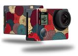Flowers Pattern 04 - Decal Style Skin fits GoPro Hero 4 Black Camera (GOPRO SOLD SEPARATELY)