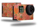 Flowers Pattern Roses 06 - Decal Style Skin fits GoPro Hero 4 Black Camera (GOPRO SOLD SEPARATELY)