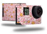 Flowers Pattern 12 - Decal Style Skin fits GoPro Hero 4 Black Camera (GOPRO SOLD SEPARATELY)