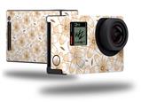 Flowers Pattern 15 - Decal Style Skin fits GoPro Hero 4 Black Camera (GOPRO SOLD SEPARATELY)