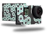 Locknodes 02 Seafoam Green - Decal Style Skin fits GoPro Hero 4 Black Camera (GOPRO SOLD SEPARATELY)