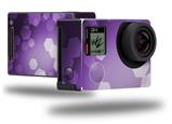 Bokeh Hex Purple - Decal Style Skin fits GoPro Hero 4 Black Camera (GOPRO SOLD SEPARATELY)
