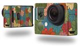 Flowers Pattern 01 - Decal Style Skin fits GoPro Hero 3+ Camera (GOPRO NOT INCLUDED)