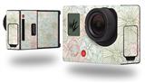 Flowers Pattern 02 - Decal Style Skin fits GoPro Hero 3+ Camera (GOPRO NOT INCLUDED)