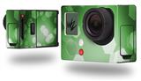 Bokeh Hex Green - Decal Style Skin fits GoPro Hero 3+ Camera (GOPRO NOT INCLUDED)