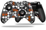 Locknodes 04 Burnt Orange - Decal Style Skin fits Microsoft XBOX One ELITE Wireless Controller