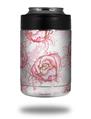 Skin Decal Wrap for Yeti Colster, Ozark Trail and RTIC Can Coolers - Flowers Pattern Roses 13 (COOLER NOT INCLUDED)