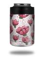 Skin Decal Wrap for Yeti Colster, Ozark Trail and RTIC Can Coolers - Flowers Pattern 16 (COOLER NOT INCLUDED)