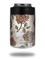 Skin Decal Wrap for Yeti Colster, Ozark Trail and RTIC Can Coolers - Flowers Pattern Roses 20 (COOLER NOT INCLUDED)