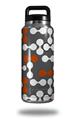 WraptorSkinz Skin Decal Wrap for Yeti Rambler Bottle 36oz Locknodes 04 Burnt Orange  (YETI NOT INCLUDED)