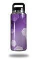 WraptorSkinz Skin Decal Wrap for Yeti Rambler Bottle 36oz Bokeh Hex Purple  (YETI NOT INCLUDED)