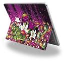 Grungy Flower Bouquet - Decal Style Vinyl Skin (fits Microsoft Surface Pro 4)