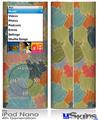 iPod Nano 4G Skin - Flowers Pattern 03