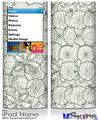 iPod Nano 4G Skin - Flowers Pattern 05