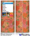 iPod Nano 4G Skin - Flowers Pattern Roses 06