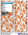 iPod Nano 4G Skin - Flowers Pattern 14