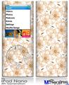 iPod Nano 4G Skin - Flowers Pattern 15