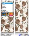 iPod Nano 4G Skin - Flowers Pattern Roses 20