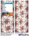 iPod Nano 4G Skin - Flowers Pattern 23