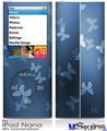 iPod Nano 4G Skin - Bokeh Butterflies Blue
