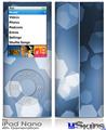 iPod Nano 4G Skin - Bokeh Hex Blue