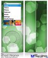 iPod Nano 4G Skin - Bokeh Hex Green