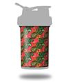 Decal Style Skin Wrap works with Blender Bottle 22oz ProStak Famingos and Flowers Coral (BOTTLE NOT INCLUDED)