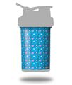 Decal Style Skin Wrap works with Blender Bottle 22oz ProStak Seahorses and Shells Blue Medium (BOTTLE NOT INCLUDED)