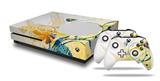 WraptorSkinz Decal Skin Wrap Set works with 2016 and newer XBOX One S Console and 2 Controllers Water Butterflies