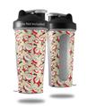 Decal Style Skin Wrap works with Blender Bottle 28oz Lots of Santas (BOTTLE NOT INCLUDED)