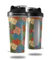 Decal Style Skin Wrap works with Blender Bottle 28oz Flowers Pattern 01 (BOTTLE NOT INCLUDED)