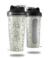 Decal Style Skin Wrap works with Blender Bottle 28oz Flowers Pattern 05 (BOTTLE NOT INCLUDED)