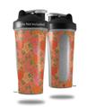 Decal Style Skin Wrap works with Blender Bottle 28oz Flowers Pattern Roses 06 (BOTTLE NOT INCLUDED)