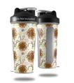 Decal Style Skin Wrap works with Blender Bottle 28oz Flowers Pattern 19 (BOTTLE NOT INCLUDED)
