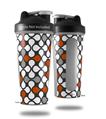 Decal Style Skin Wrap works with Blender Bottle 28oz Locknodes 05 Burnt Orange (BOTTLE NOT INCLUDED)