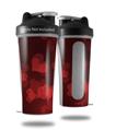 Decal Style Skin Wrap works with Blender Bottle 28oz Bokeh Hearts Red (BOTTLE NOT INCLUDED)