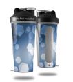 Decal Style Skin Wrap works with Blender Bottle 28oz Bokeh Hex Blue (BOTTLE NOT INCLUDED)