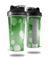 Decal Style Skin Wrap works with Blender Bottle 28oz Bokeh Hex Green (BOTTLE NOT INCLUDED)