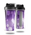 Decal Style Skin Wrap works with Blender Bottle 28oz Bokeh Hex Purple (BOTTLE NOT INCLUDED)