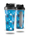 Decal Style Skin Wrap works with Blender Bottle 28oz Starfish and Sea Shells Blue Medium (BOTTLE NOT INCLUDED)