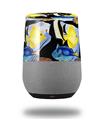 Decal Style Skin Wrap for Google Home Original - Tropical Fish 01 Black (GOOGLE HOME NOT INCLUDED)
