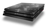 Vinyl Decal Skin Wrap compatible with Sony PlayStation 4 Pro Console Bokeh Butterflies Grey (PS4 NOT INCLUDED)