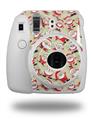 WraptorSkinz Skin Decal Wrap compatible with Fujifilm Mini 8 Camera Lots of Santas (CAMERA NOT INCLUDED)