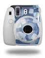WraptorSkinz Skin Decal Wrap compatible with Fujifilm Mini 8 Camera Bokeh Squared Blue (CAMERA NOT INCLUDED)