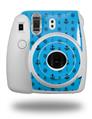 WraptorSkinz Skin Decal Wrap compatible with Fujifilm Mini 8 Camera Nautical Anchors Away 02 Blue Medium (CAMERA NOT INCLUDED)