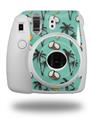 WraptorSkinz Skin Decal Wrap compatible with Fujifilm Mini 8 Camera Coconuts Palm Trees and Bananas Seafoam Green (CAMERA NOT INCLUDED)
